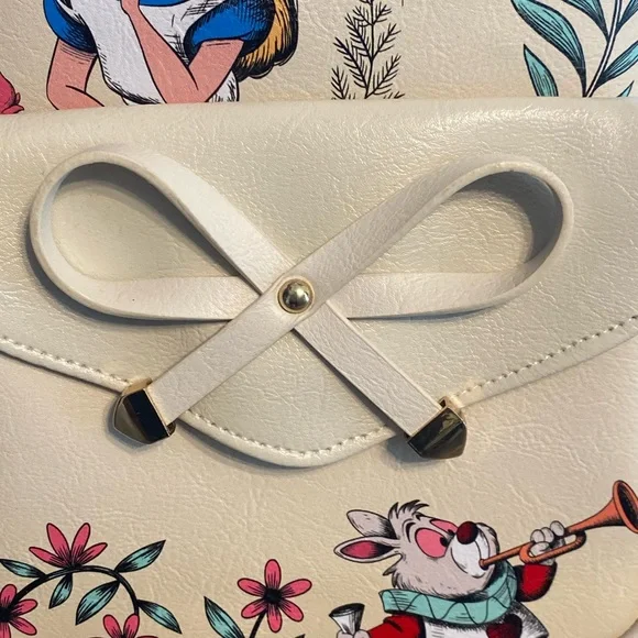 NWT DISNEY Alice In Wonderland Backpack Bag - Picture 5 of 8